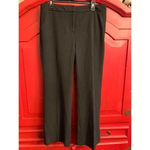 Chico's 2R Large 12 Black White Polka Dots Wide Leg Trouser Pants Worn One Time